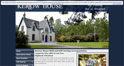 Desktop Screenshot of kerrow-house.co.uk