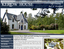 Tablet Screenshot of kerrow-house.co.uk